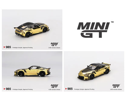 MiniGT Nissan Z VeilSide FFZ400 - Gold Chrome MGT00985-BL Diecast