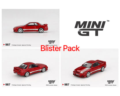 Mini GT 1:64 Nissan Skyline GT-R (R32) VeilSide Combat C-I – Gem Red MGT00987-BL Diecast car model