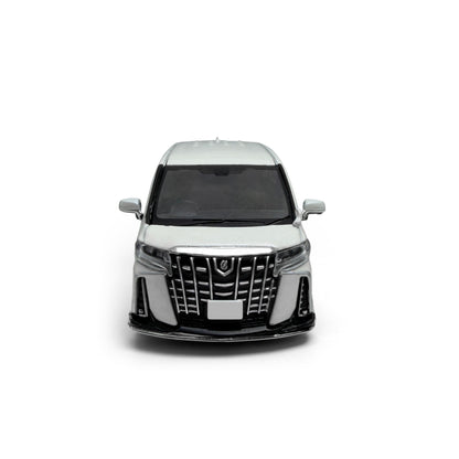 (Preorder) Model Model 1:64 Toyota Alphard Customized Version Black/White MM64-Alphard-001/MM64-Alphard-002 [2 Colors]