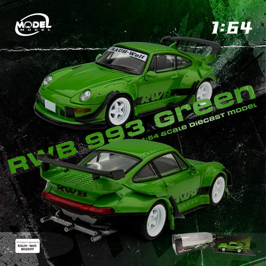Model Model 1:64 RWB 993 Green MM64-RWB993-008