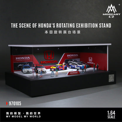 MoreArt 1:64 Honda Rotating Booth Scene MO970105