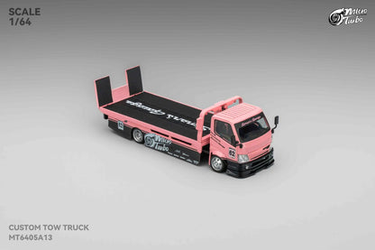 Model toy tow truck on a gray background with 'Mito Turbo' branding.