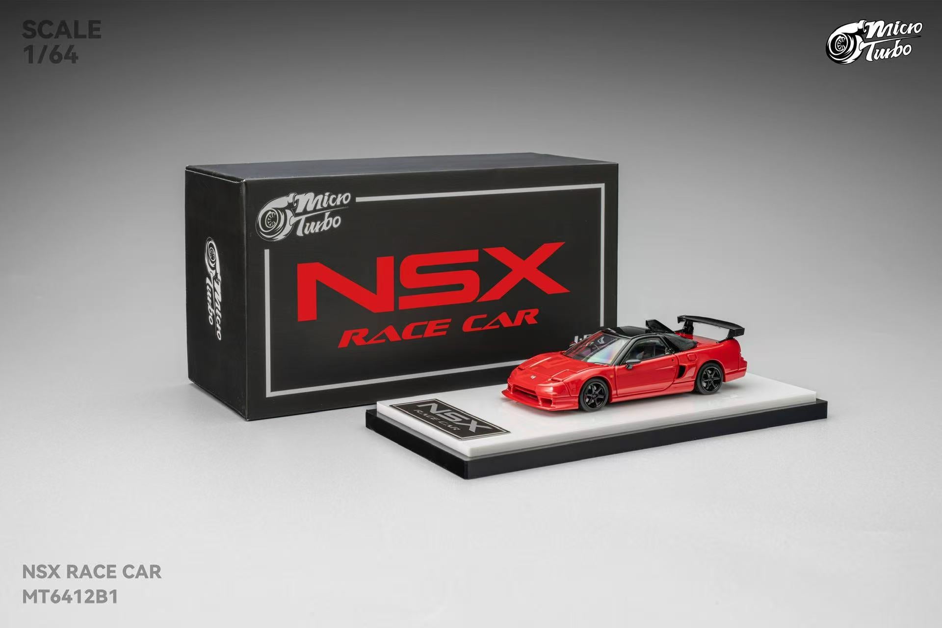 Microturbo 1:64 Honda NSX Race Car Red MT6412B1 – CarBro MC