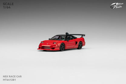 Model of a red NSX race car on a gray background with 'Motor Max' branding.