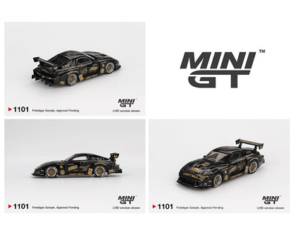 Mini GT 1:64 MAZDA RX-7 LB-Super Silhouette FD-NILES – Black MGT01101-BL - Diecast