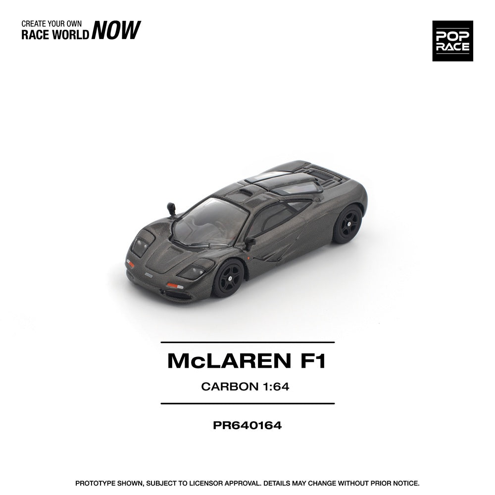 Pop Race 1:64 McLaren F1 CARBON EDITION PR640164