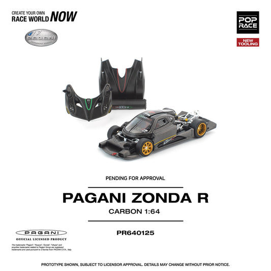 Pop Race 1:64 PAGANI ZONDA R PR640125
