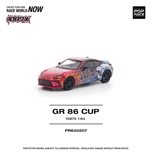 (Preorder) Pop Race 1:64 1087X GR86 CUP PR640207