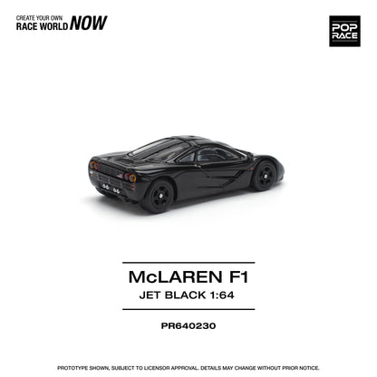 Pop Race 1:64 McLaren F1 - Jet Black PR640230