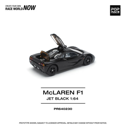Pop Race 1:64 McLaren F1 - Jet Black PR640230