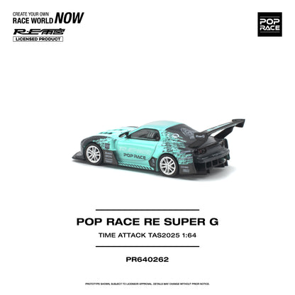 (Preorder) Pop Race 1:64 POP RACE RE SUPER G TIME ATTACK TAS 2025 PR640262