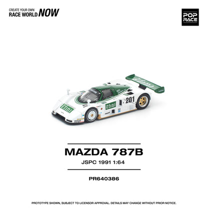 (Preorder) Pop Race 1:64 MAZDA 787B JSPC 1991 PR640386