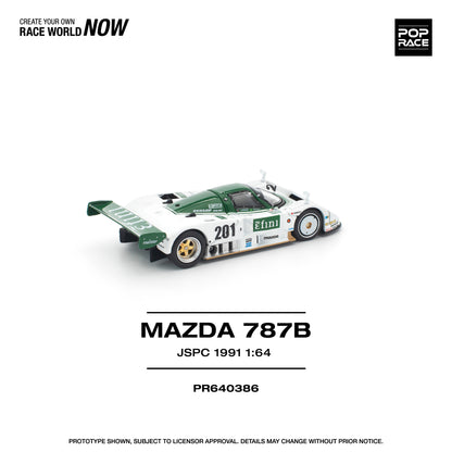 (Preorder) Pop Race 1:64 MAZDA 787B JSPC 1991 PR640386