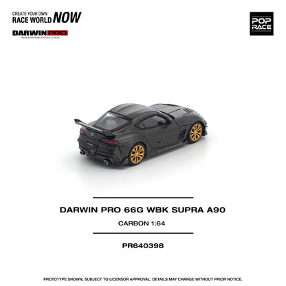 (Preorder) Pop Race 1:64 DARWIN PRO 66G WBK SUPRA A90 CARBON EDITION PR640398