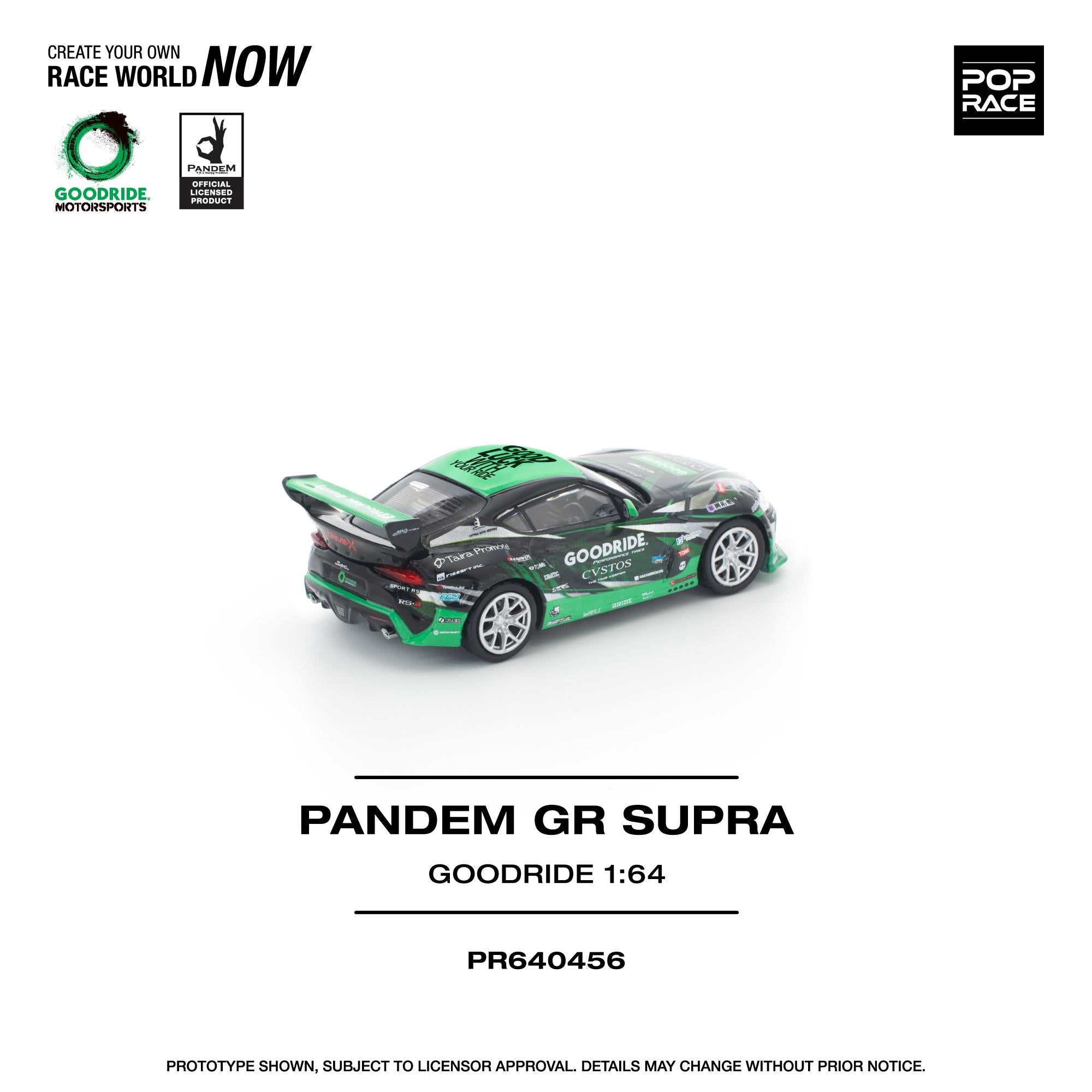 Pop Race 1:64 GOODRIDE PANDEM GR SUPRA PR640456 – CarBro MC