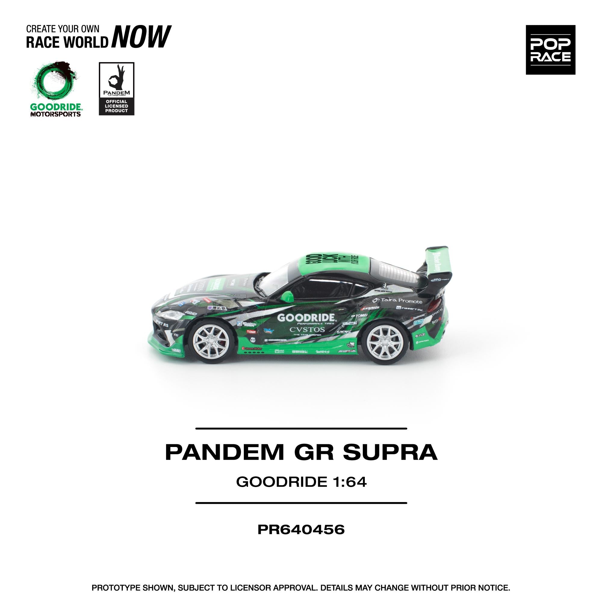 Pop Race 1:64 GOODRIDE PANDEM GR SUPRA PR640456 – CarBro MC