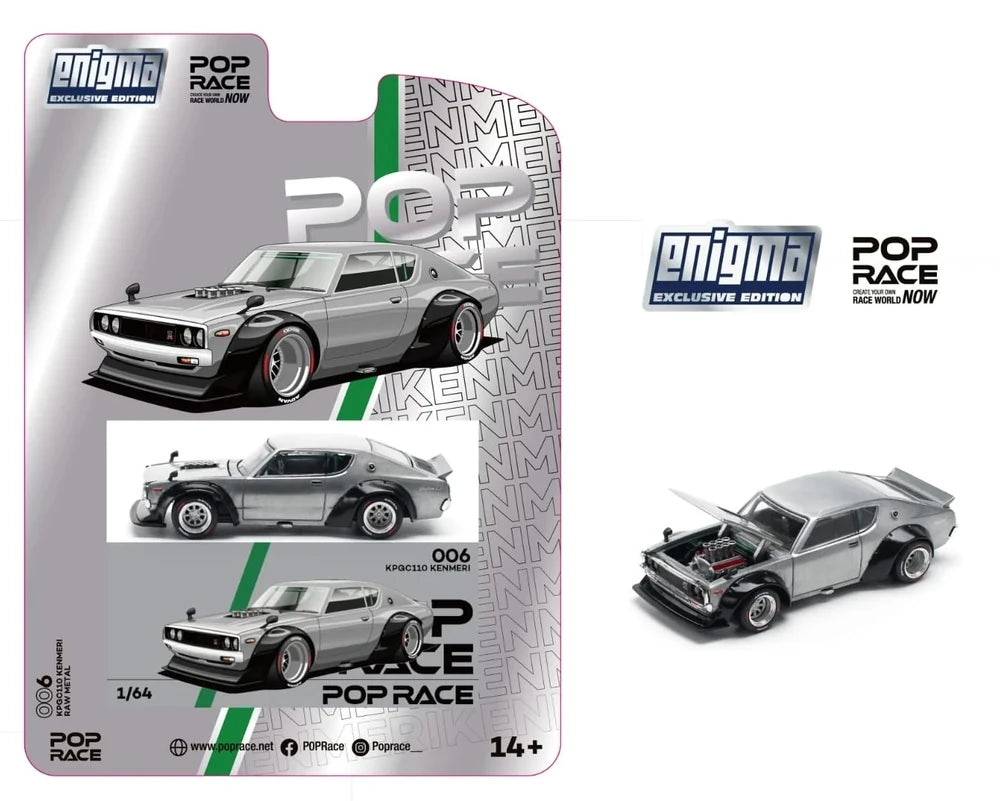 POPRACE x Enigma 1:64 KPGC0110 Kenmeri Raw Material PRE006 (Preorder)