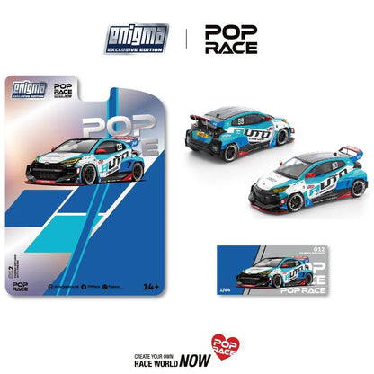 Pop Race x Enigma 1:64 PANDEM GR YARIS - AUTO FINESSE PRE012