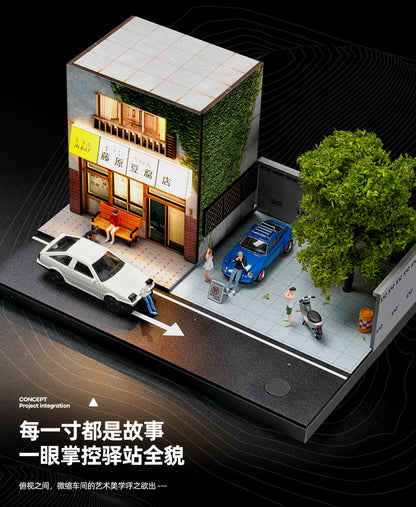 Shou Cang Jia 1:64 JAPANESE TOFU SHOP SCENE SCJ82034