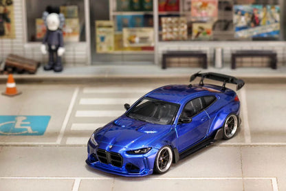 Street Weapon 1:64 BMW ADRO M4 Blue/Red Carbon [2 Colors]
