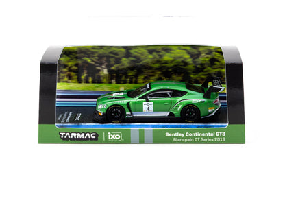 (Coming Soon) Tarmac Works 1:64 Bentley Continental GT3 Blancpain GT Series 2018 T64-030-18BGT7