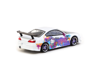 Tarmac Works 1:64 Vertex Nissan Silvia S15 Hello Kitty Special Limited Edition – Indonesia Exclusives