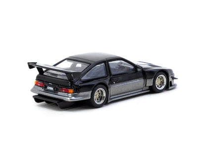 (Coming Soon) Tarmac Works 1:64 Toyota Sprinter Trueno AE86 Widebody Black/Grey T64G-060-BG [Event Edition]