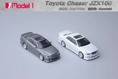 (Preorder) Model 1 1:64 Toyota Chaser 6th Generation MK6 (JZX100) [2 Colors]