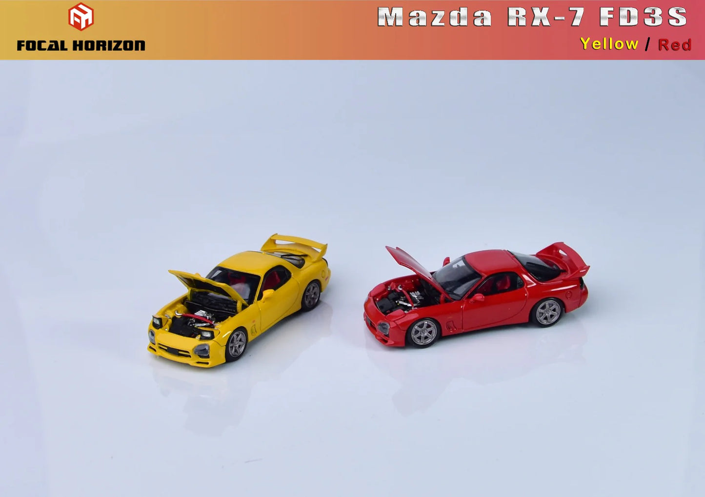 Focal Horizon 1:64 Mazda Rx7 FD3S A Spec [2 Colors]