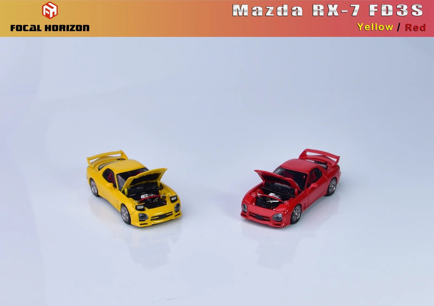 Focal Horizon 1:64 Mazda Rx7 FD3S A Spec [2 Colors]