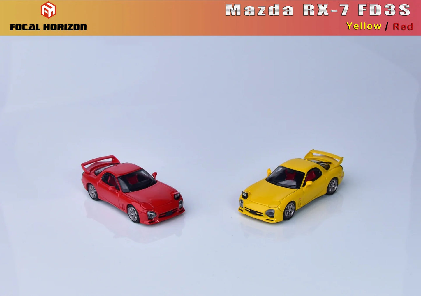 Focal Horizon 1:64 Mazda Rx7 FD3S A Spec [2 Colors]