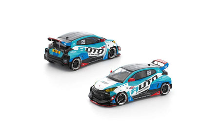 Pop Race x Enigma 1:64 PANDEM GR YARIS - AUTO FINESSE PRE012