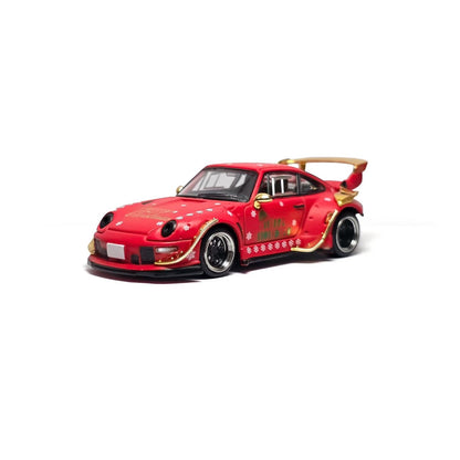 (Preorder) ModelModel 1:64 Porsche RWB 993 Christmas Version 2025