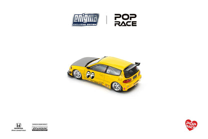 Pop Race x Enigma 1:64 Pandem Civic EG6 v1.5 - Mooneyes PRE0010 (Preorder)