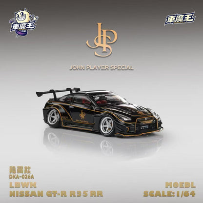 (Coming Soon) Demon King Auto 1:64 Nissan GTR35 RR JPS Livery