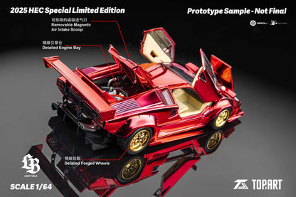 TopArt 1:64 LBWK Countach HEC Exclusive [Event Edition]