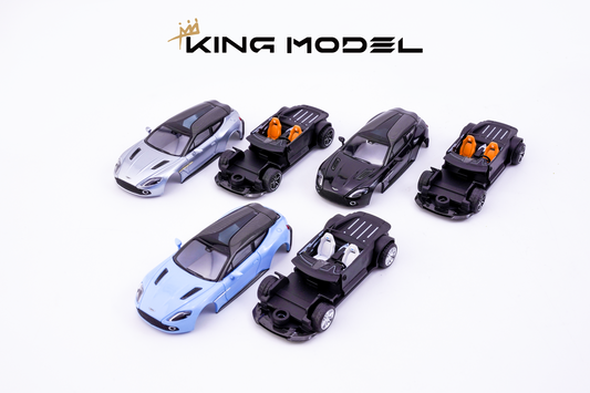 King Model 1:64 Aston Martin Vanquish Zagato Shooting Brake Silver (Preorder)