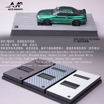 (Preorder) Auto Knights 1:64 Constant Spin Electric Dyno Platform Motorized Test Base [2 Colors]