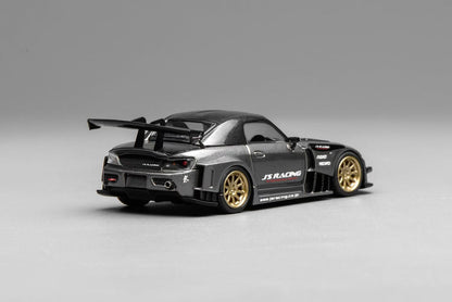 (Preorder) Motorhelix 1:64 Honda S2000 J‘s Racing Moon Rock Metallic M65145