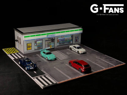 G-Fans 1:64 FamilyMart Diorama 710021
