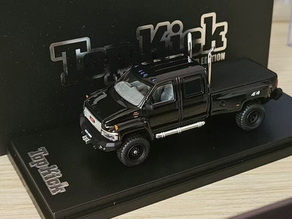 GOC 1:64 GMC TOPKICK C4500 Pickup Truck Black HEC 2025 [Event Edition] (Preorder)