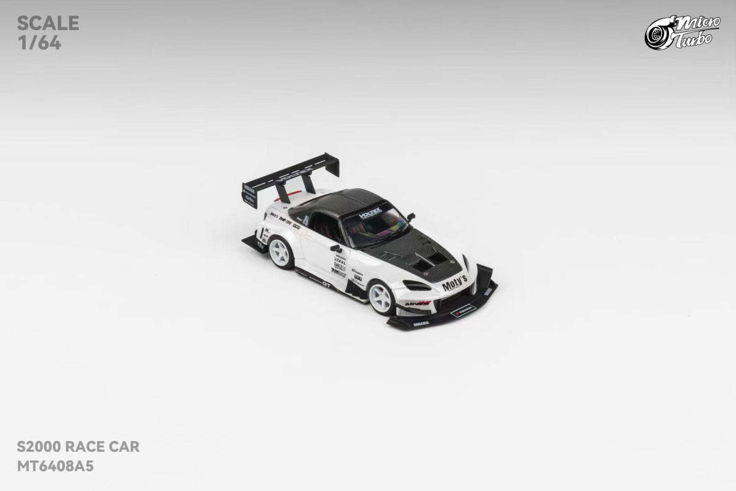 Microturbo 1:64 Custom S2000 Race Car MT6408A5