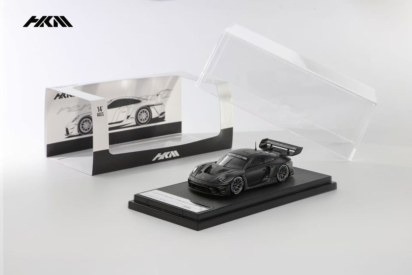 (Preorder) HKM 1:64 Porsche 911 (992) GT3 R Rennsport V.2 [3 Colors]