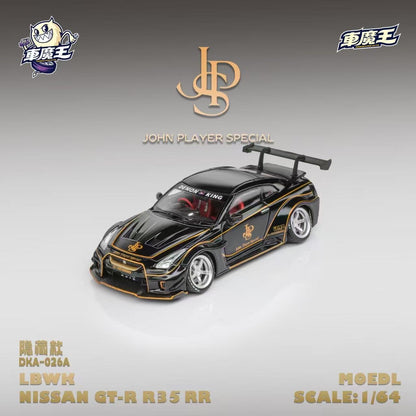 (Coming Soon) Demon King Auto 1:64 Nissan GTR35 RR JPS Livery