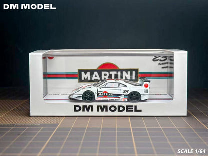 Model car in a Martini Racing livery packaging with 'DM Model' branding.