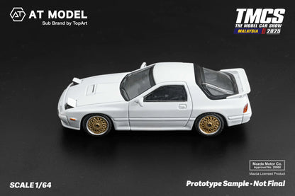 [Event Edition] AT Model 1:64 Mazda RX7 FC3S Infinity - White Gold Wheels