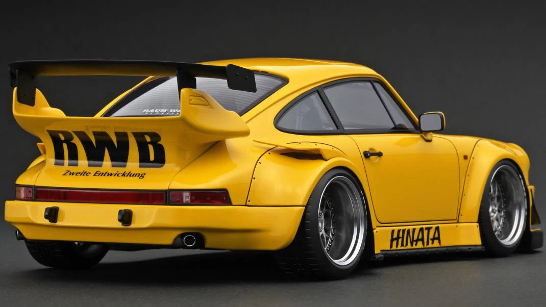 Ignition Model 1:18 Porsche RWB 930 Yellow – CarBro MC Ignition Model 1:18 Porsche RWB 930 Yellow – CarBro MC
