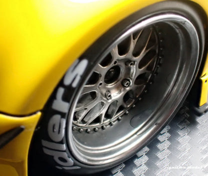 Ignition Model 1:18 Porsche RWB 930 Yellow