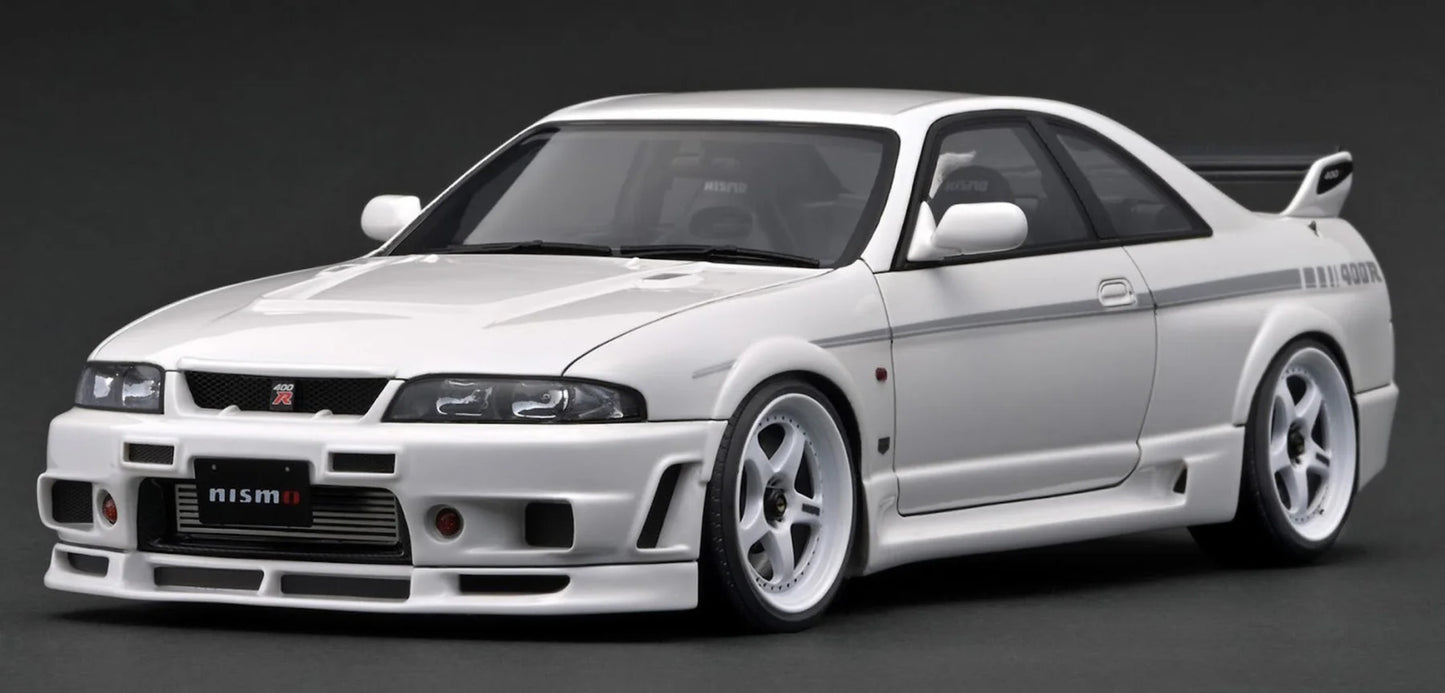 Ignition Model 1:18 Nissan NISMO 400R (BCNR33) White IG3653