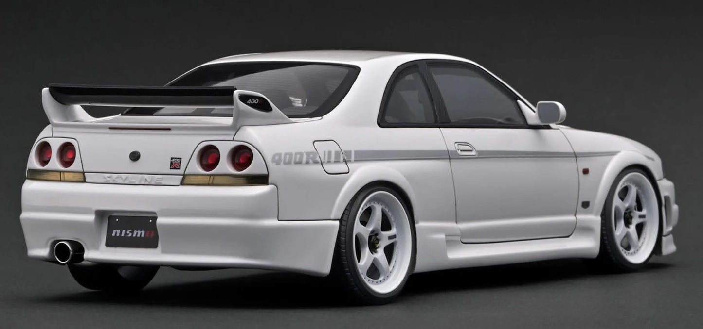 Ignition Model 1:18 Nissan NISMO 400R (BCNR33) White IG3653